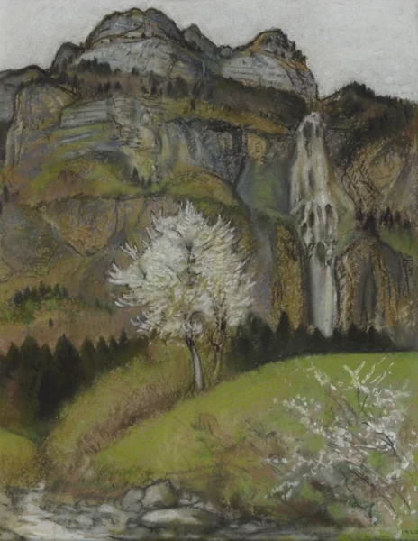 Charles L' Eplattenier — Printemps au Jura, 1920