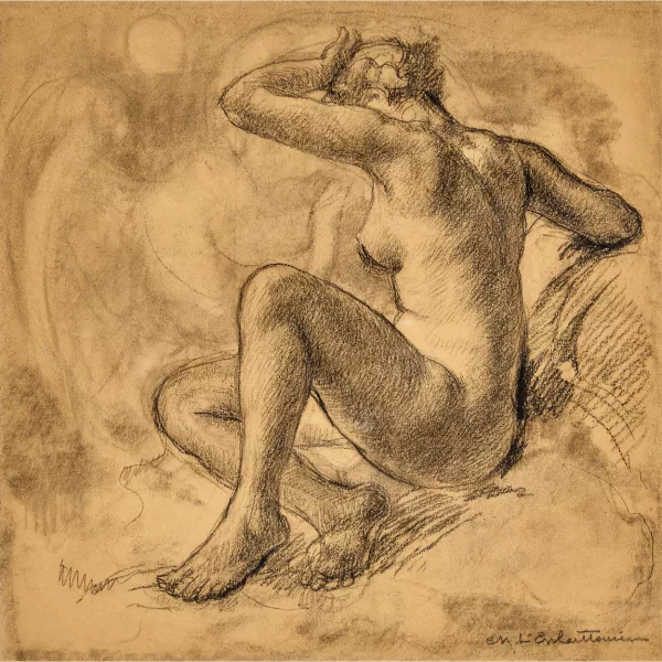 Charles L’Eplattenier — Femme nue.