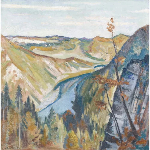 Charles L’Eplattenier — "Vue sur Biaufond".