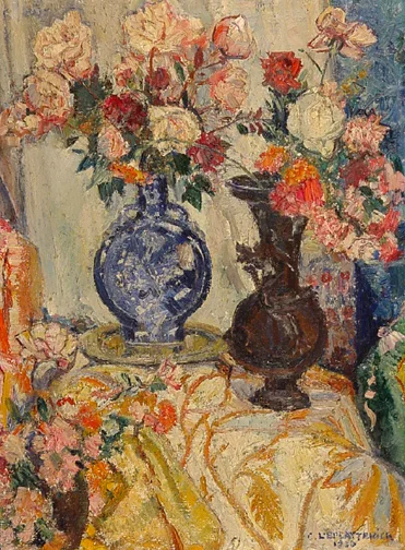 Charles L' Eplattenier — Bouquet de fleurs, 1930