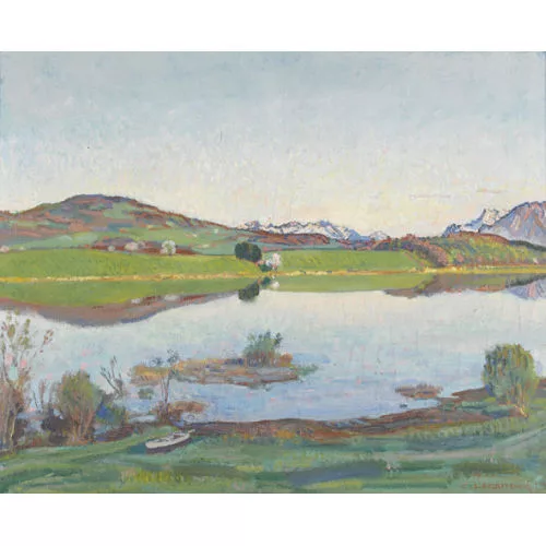 Charles L’Eplattenier — "Lac de Bret, Soir".