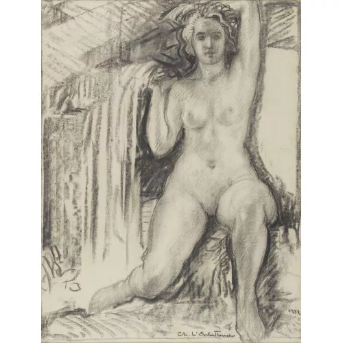 Charles L’Eplattenier — Femme nue.
