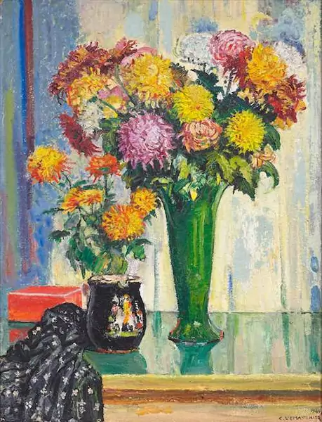 CHARLES L'EPLATTENIER — Fleurs d’automne. 1944. — Koller Auktionen
