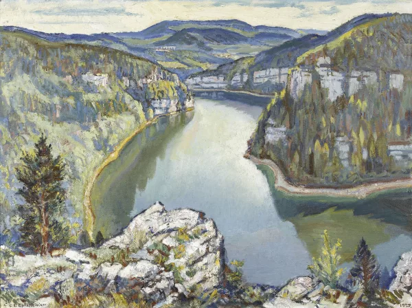 Charles L’Eplattenier — "Bassins du Doubs, été".