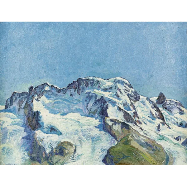 Charles L’Eplattenier — "Le Breithorn au Soleil".