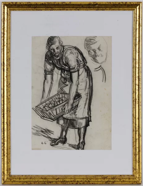 Charles L’Eplattenier — Homme sur une échelle
