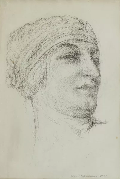 Charles L’Eplattenier — Zeline Rachel Berg née Baume