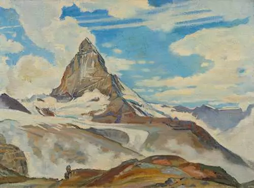 CHARLES L'EPLATTENIER — Cervin aux grands nuages. 1942. — Koller Auktionen