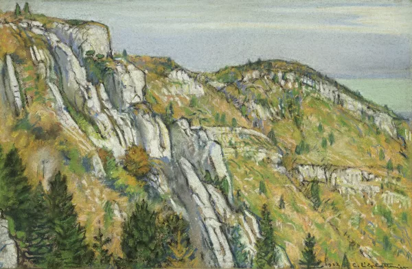Charles L’Eplattenier — "Rochers de la Tourne"