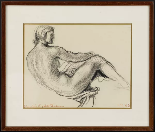 Charles L’Eplattenier — Etude de nu féminin,