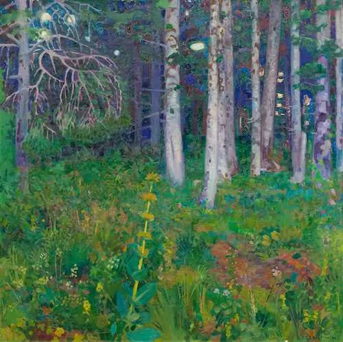 CHARLES L'EPLATTENIER — Sous-Bois. 1906. — Koller Auktionen