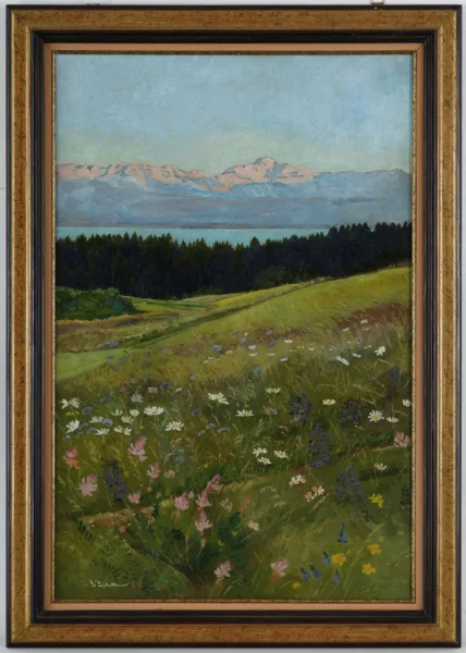 Charles L’Eplattenier — Charles L'Eplattenier (1874-1946), \\Le Mont-Blanc