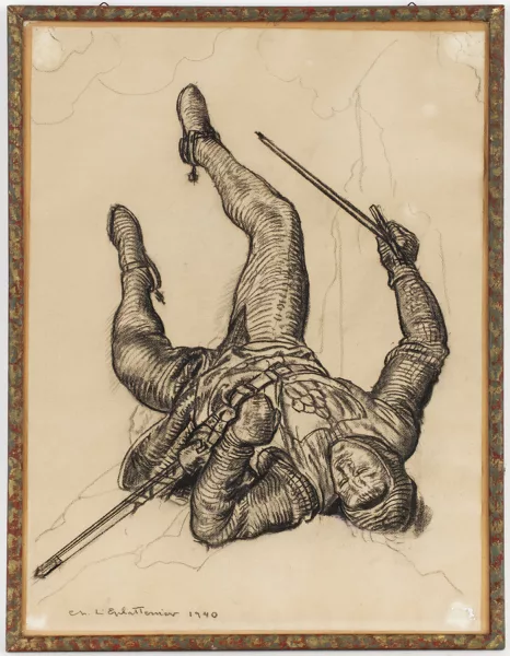 Charles L’Eplattenier — Soldat suisse au combat,