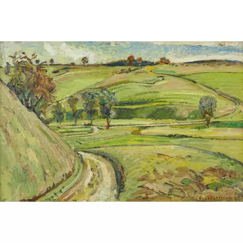 Landschaft bei Bas-du-Crêt