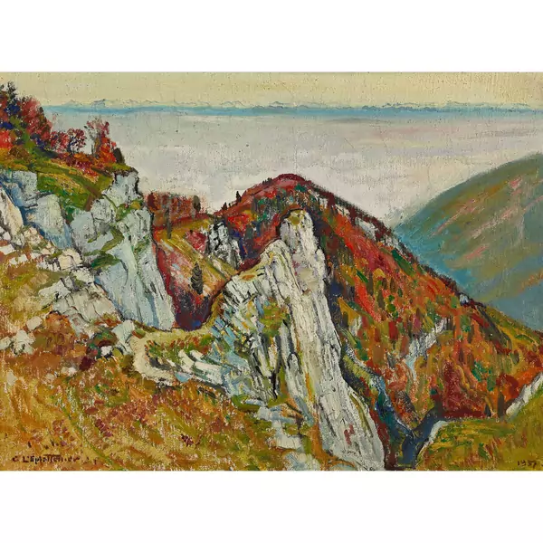 "Alpes Brouillard"