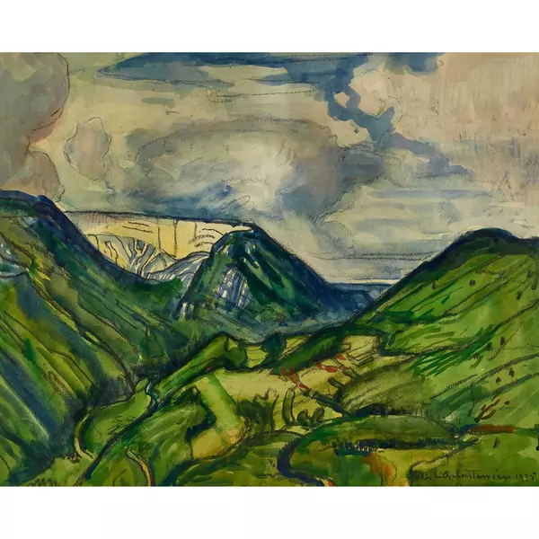Paysage de montagne