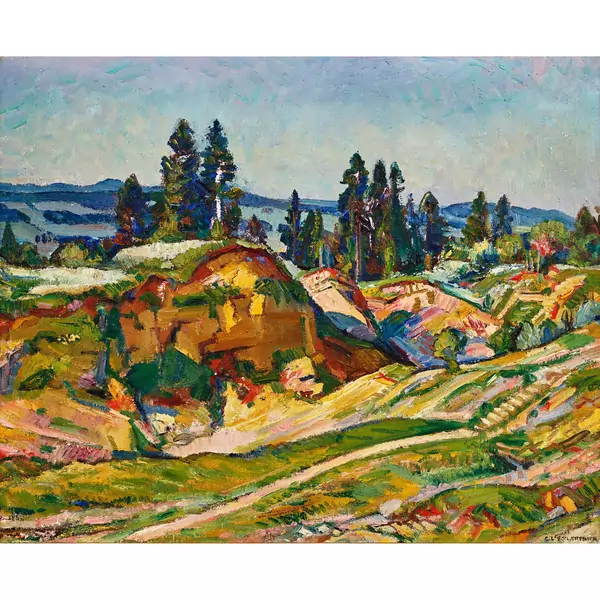 "Environs de la Chaux de Fonds"