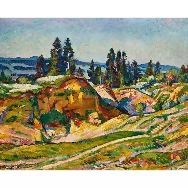 "Environs de La Chaux de Fonds"