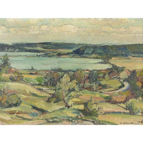 Charles L’Eplattenier — "Lac. Effet du soir".