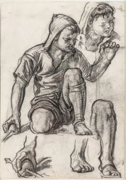 Charles L’Eplattenier — Charles L'Eplattenier (11874-1946) "Le fils de Guillaume Tell".