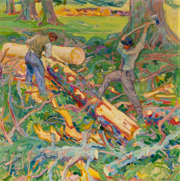 Charles L’Eplattenier — Die Holzfäller