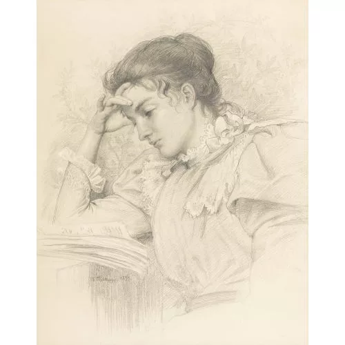 Charles L’Eplattenier — La liseuse.