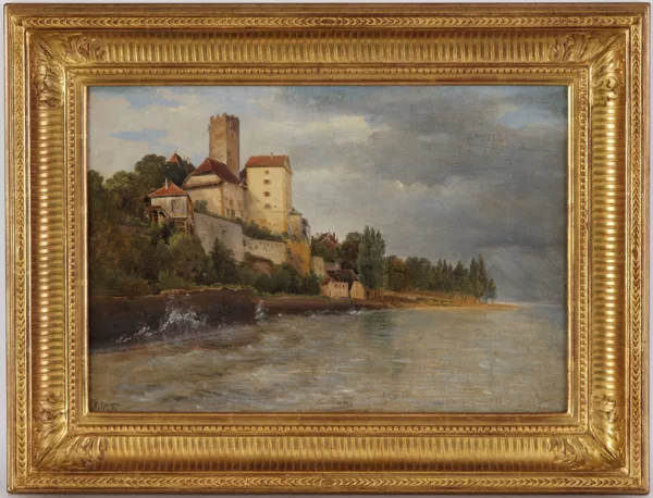 Charles-Louis Guigon — Au bord du lac