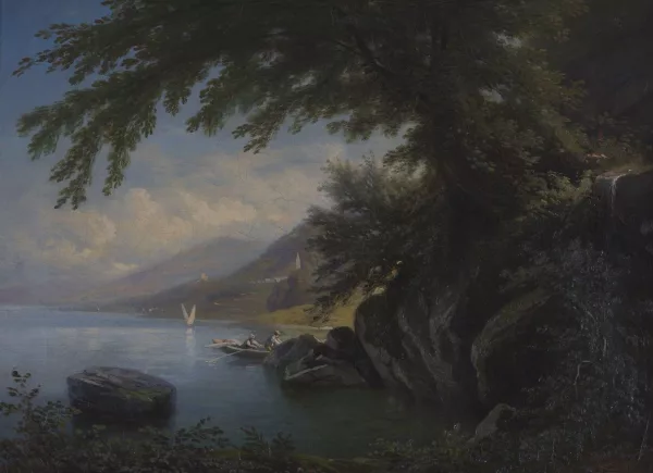 Charles-Louis Guigon — Bord de lac