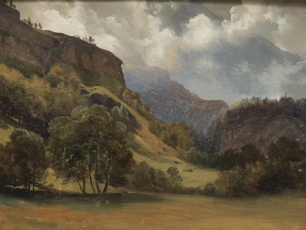 Charles-Louis Guigon — Paysage de montagne