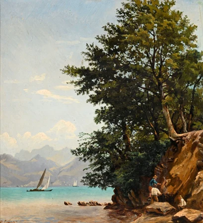 Paysage lacustre
