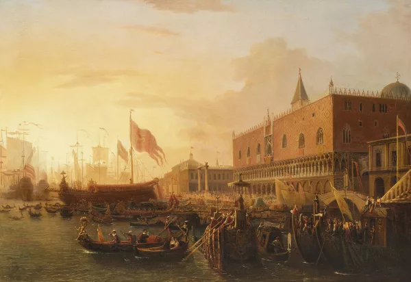 Charles-Louis Guigon — Le mariage du doge avec la Mer