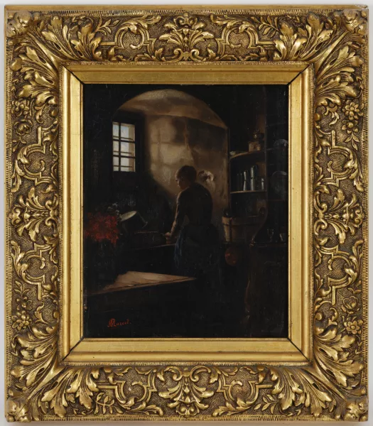 Charles Marcel — Femme dans un intérieur