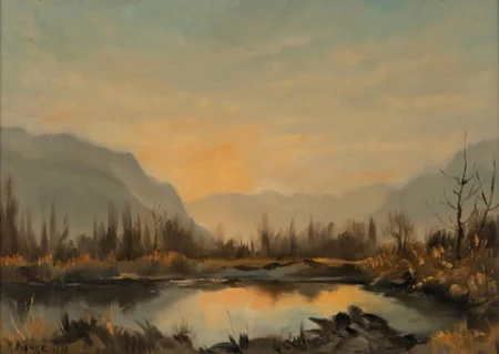Paysage lacustre