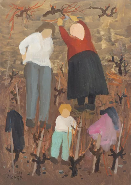 Charles Menge — Les vignerons