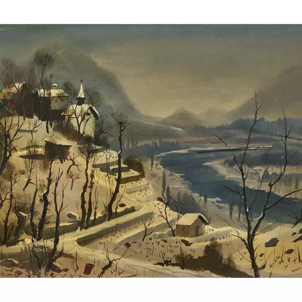Paysage d'hiver