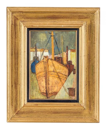 Chalutier jaune