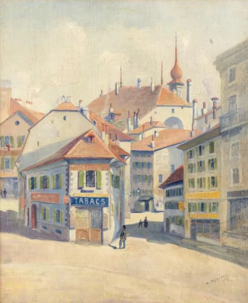 Charles Parisod — Les rues de la ville