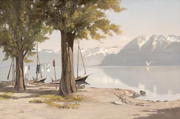 Charles Parisod — Vue du Léman,