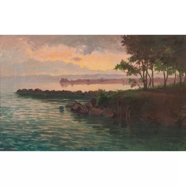 Charles Parisod — Bords du Lac Léman.