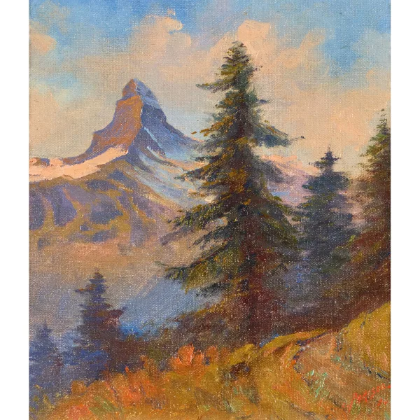 Charles Parisod — Das Matterhorn.
