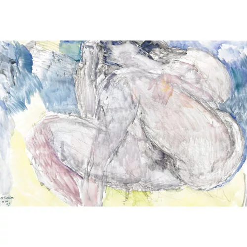 Charles Rollier — Liegender Akt.