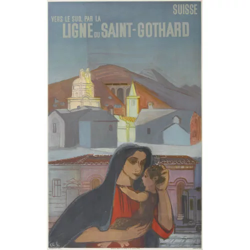 Charles Hindenlang — "Ligne du Saint-Gotthard".