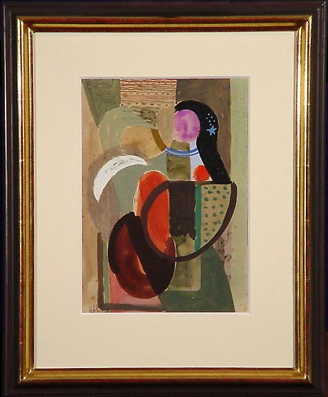 Charles Hindenlang — Frau am Fenster, um 1928