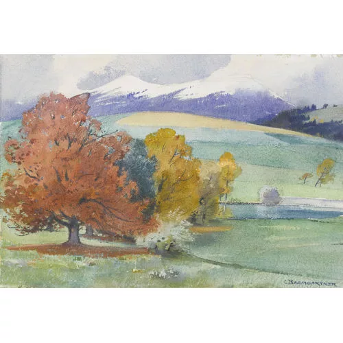 Christian Baumgartner — Herbstliche Landschaft.