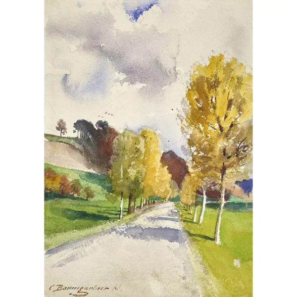 Christian Baumgartner — Herbstliche Allee.