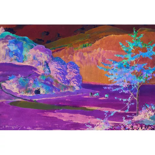 Christian Baumgartner — "Herbstlandschaft bei Köniz".
