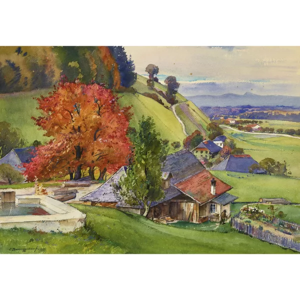 Christian Baumgartner — Herbstliche Landschaft.