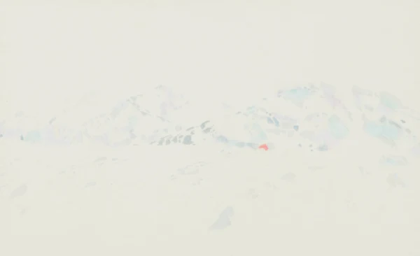 Christian Peltenburg-Brechneff — Study for Mountainlandscape, Serie IV, N 3, 1976
