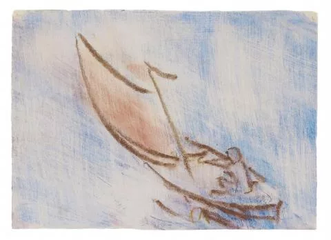 Christian Rohlfs — Segelboot