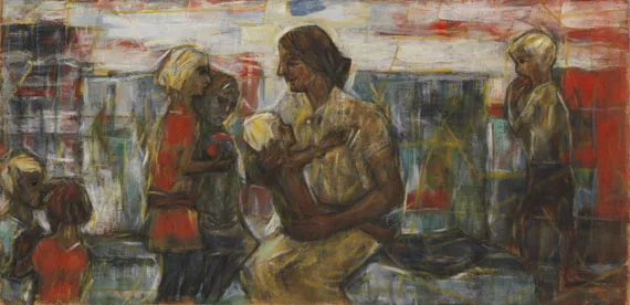Christian Rohlfs — Mutter und Kinder